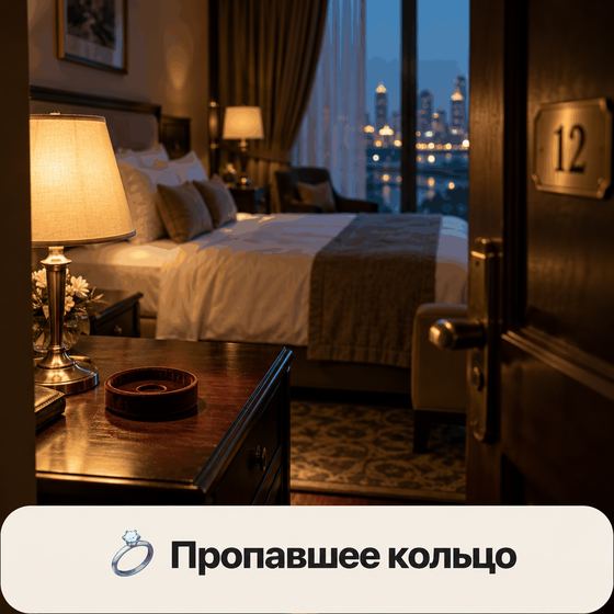 Детектив: дело о пропавшем кольце