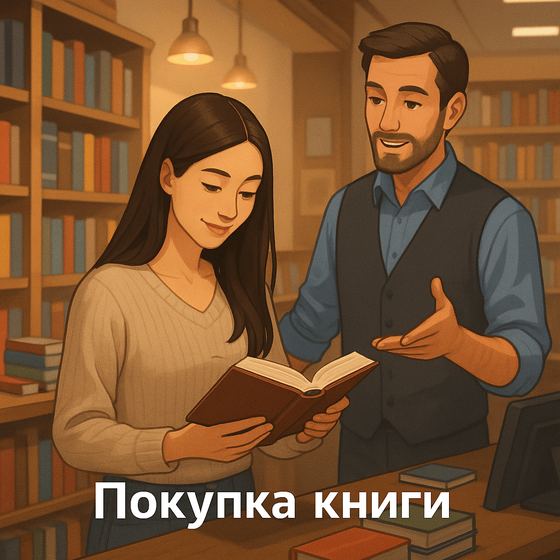 Сценарий «Покупка книги»