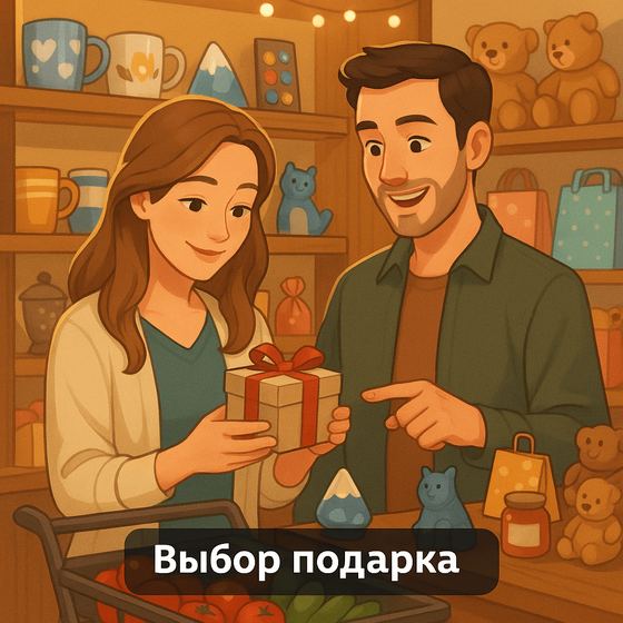 Сценарий «Выбор подарка»